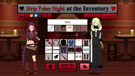 free strip games|Strip Poker Night at the Inventory